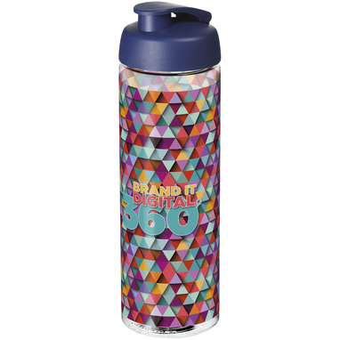 Пляшка спортивна H2O Vibe, колір прозорий, синій - 21009402- Фото №2