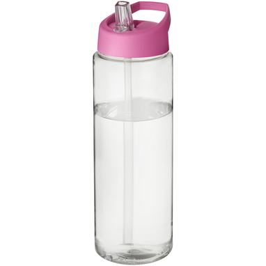 Бутылка спортивная H2O Vibe, цвет прозрачный, розовый - 21009613- Фото №1