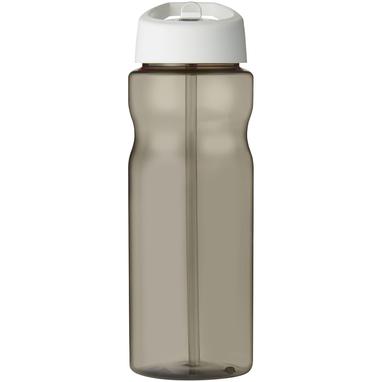 Бутылка спортивная H2O Eco, цвет темно-серый, белый - 21009901- Фото №3