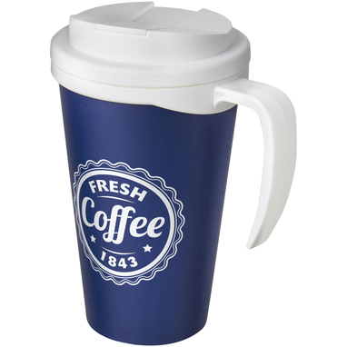 Кружка Americano Grande, цвет cиний, белый - 21042109- Фото №2