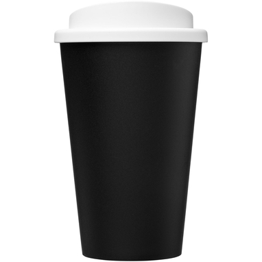 Термокружка Americano Eco, колір суцільний чорний, білий - 21042200- Фото №3