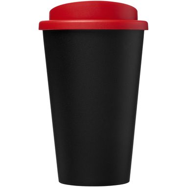 Термокружка Americano Eco, колір суцільний чорний, червоний - 21042203- Фото №3