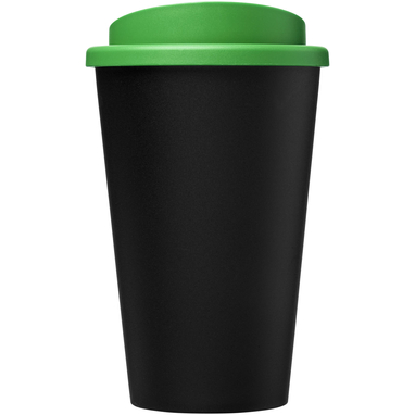 Термокружка Americano Eco, колір суцільний чорний, зелений - 21042210- Фото №3