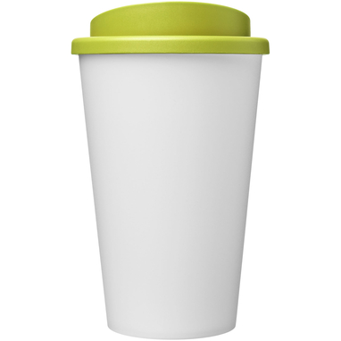 Термокружка Americano Eco, цвет белый, лайм - 21042222- Фото №3