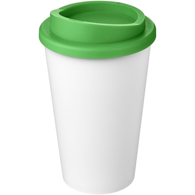 Термокружка Americano Eco, цвет белый, зеленый - 21042223- Фото №1