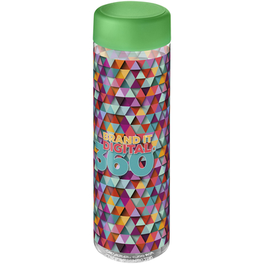 Бутылка для воды H2O Vibe, цвет прозрачный, зеленый - 21043006- Фото №2