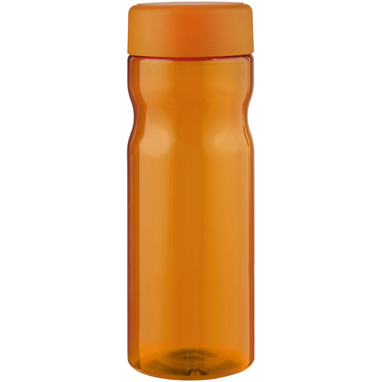 Пляшка з кришкою для води, що загвинчується H2O Eco Base 650 ml, колір помаранчевий, помаранчевий - 21043506- Фото №4