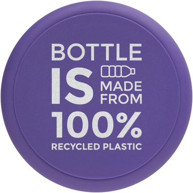 Пляшка з кришкою для води, що загвинчується H2O Eco Base 650 ml, колір пурпурний, пурпурний - 21043510- Фото №3