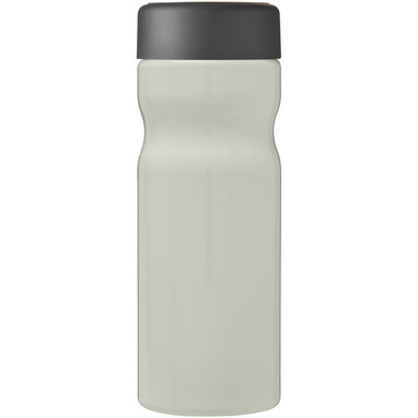 Бутылка с завинчивающейся крышкой для воды H2O Eco Base 650 ml цвета слоновой кости, серый - 21043512- Фото №4