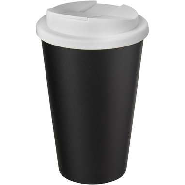 Кружка Americano Eco, колір білий, суцільний чорний - 21042501- Фото №1 Кружка Americano Eco, колір білий, суцільний чорний - 21042501- Фото №1