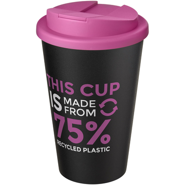 Кружка Americano Eco, колір рожевий, суцільний чорний - 21042541- Фото №2 Кружка Americano Eco, колір рожевий, суцільний чорний - 21042541- Фото №2