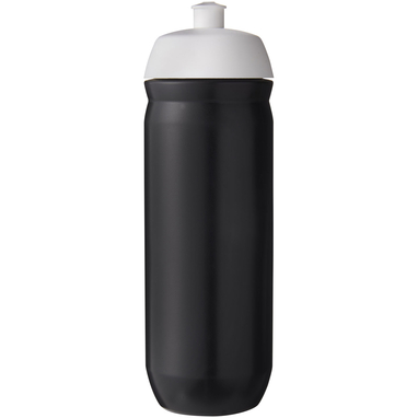Бутылка спортивная HydroFlex, цвет белый, сплошной черный - 21044392- Фото №3