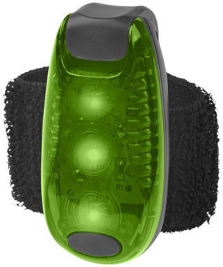 Фонарик Rideo, цвет зеленый, сплошной черный - 10428302- Фото №1