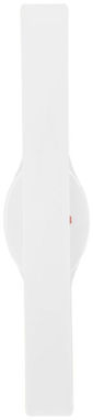Силіконовий браслет з багатобарвним ліхтариком, колір білий - 10428404- Фото №4