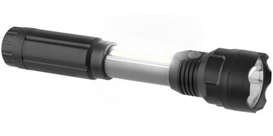 Ліхтарик з магнітом COB Work, колір суцільний чорний - 10429000- Фото №5