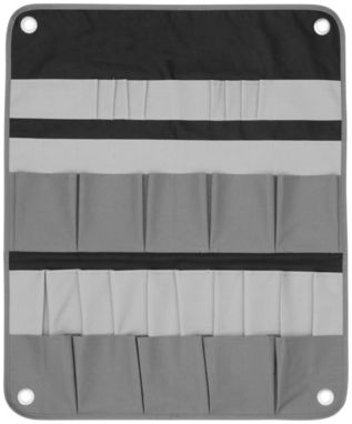 Органайзер для инструментов, цвет сплошной черный, серый - 10429300- Фото №3
