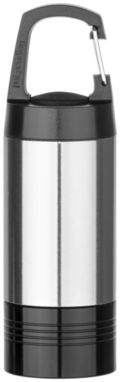 Ліхтарик Mini Lantern, колір срібний, суцільний чорний - 10429901- Фото №4