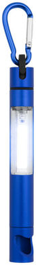 Міні ліхтарик з відкривачкою, колір синій - 10430002- Фото №5