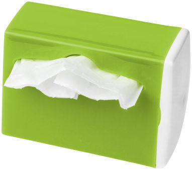 Диспенсер для пакетов Roadtrip, цвет белый, зеленый лайм - 10448403- Фото №1