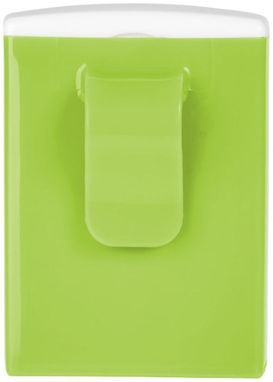 Диспенсер для пакетов Roadtrip, цвет белый, зеленый лайм - 10448403- Фото №4