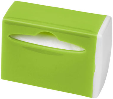 Диспенсер для пакетов Roadtrip, цвет белый, зеленый лайм - 10448403- Фото №5