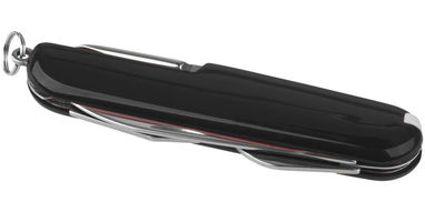 Карманный 9-ти функциональный нож Emmy, цвет сплошной черный - 10448600- Фото №4