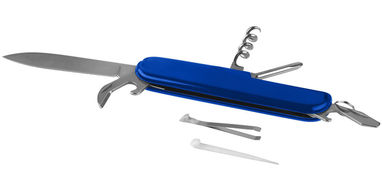 Карманный 9-ти функциональный нож Emmy, цвет ярко-синий - 10448601- Фото №1