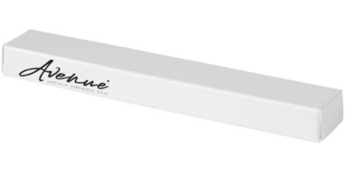 Ручка-роллер Geneva, цвет серебряный - 10601400- Фото №3