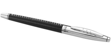 Подарунковий набір ручок, колір суцільний чорний, срібний - 10606200- Фото №8
