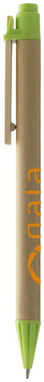 Шариковая ручка Salvador, цвет натуральный, сплошной черный - 10612300- Фото №2