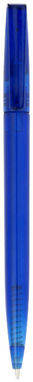 Кулькова ручка London, колір темно-синій - 10614706- Фото №3