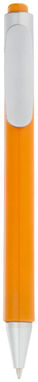 Кулькова ручка Athens, колір оранжевий - 10615003- Фото №1