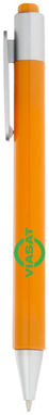 Кулькова ручка Athens, колір оранжевий - 10615003- Фото №2