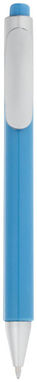 Кулькова ручка Athens, колір світло-синій - 10615006- Фото №3
