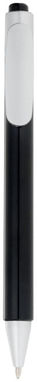 Кулькова ручка Athens, колір суцільний чорний - 10615008- Фото №1