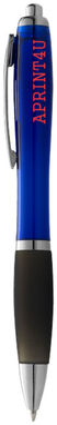 Кулькова ручка Nash, колір синій, суцільний чорний - 10615504- Фото №2