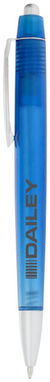 Кулькова ручка Albany, колір синій прозорий - 10615606- Фото №2