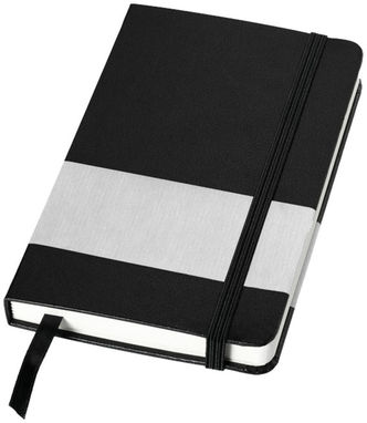 Карманный блокнот, цвет сплошной черный - 10618200- Фото №1