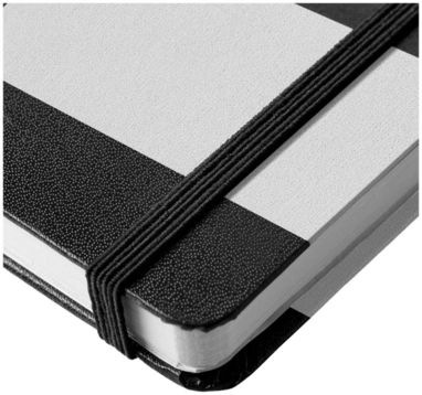 Карманный блокнот, цвет сплошной черный - 10618200- Фото №6