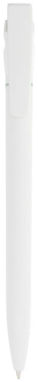 Кулькова ручка Bari, колір білий - 10619004- Фото №3