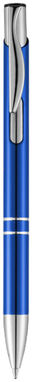 Набір ручок Dublin, колір яскраво-синій, срібний - 10619901- Фото №4
