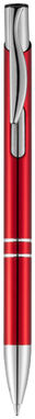 Набір ручок Dublin, колір червоний, срібний - 10619902- Фото №4