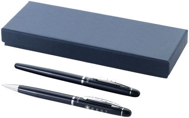 Подарунковий набір ручок, колір темно-синій - 10620301- Фото №2