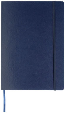 Классический деловой блокнот, цвет синий - 10626301- Фото №4