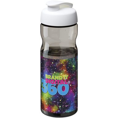 Пляшка спортивна H2O Active Base Tritan, колір темно-сірий, білий - 21043605- Фото №2
