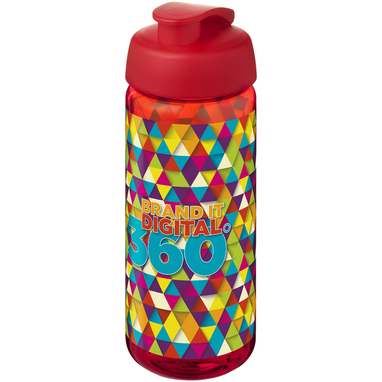 Пляшка спортивна H2O Active Octave Tritan, колір червоний - 21044506- Фото №2