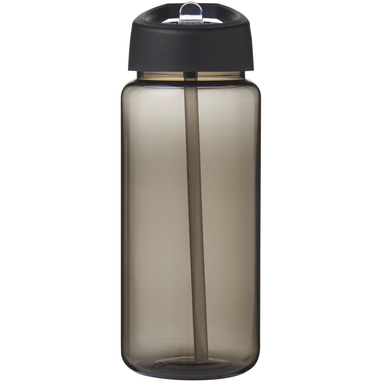 Пляшка спортивна H2O Active Octave Tritan, колір темно-сірий суцільний чорний - 21044601- Фото №3