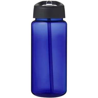 Пляшка спортивна H2O Active Octave Tritan, колір синій, суцільний чорний - 21044605- Фото №3