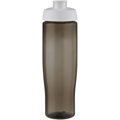 Спортивная бутылка H2O Active® Eco Tempo объемом 700 мл с откидывающейся крышкой, цвет белый, темно-серый - 21044801- Фото №3
