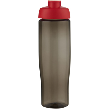 Спортивная бутылка H2O Active® Eco Tempo объемом 700 мл с откидывающейся крышкой, цвет красный, темно-серый - 21044821- Фото №3